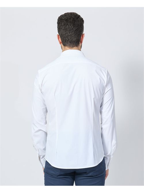 Yes Zee men's shirt with French collar YES ZEE | C505-OQ000107